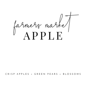 Farmers Market Apple