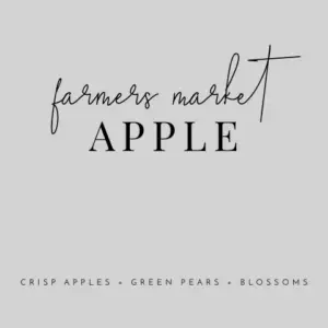 Farmers Market Apple