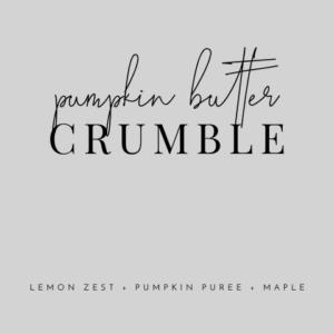 Pumpkin Butter Crumble