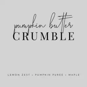 Pumpkin Butter Crumble
